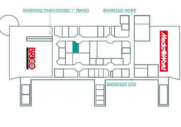 Centro Commerciale Euro Torri | ADRIANA ROSI | dove siamo dentro al centro