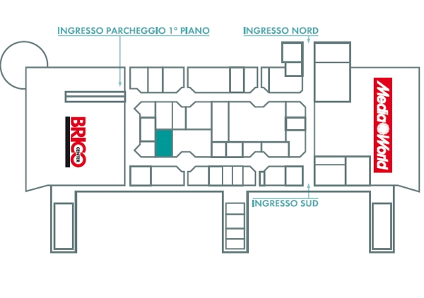 Centro Commerciale Euro Torri | CASA DELLA VALIGIA | dove siamo dentro al centro