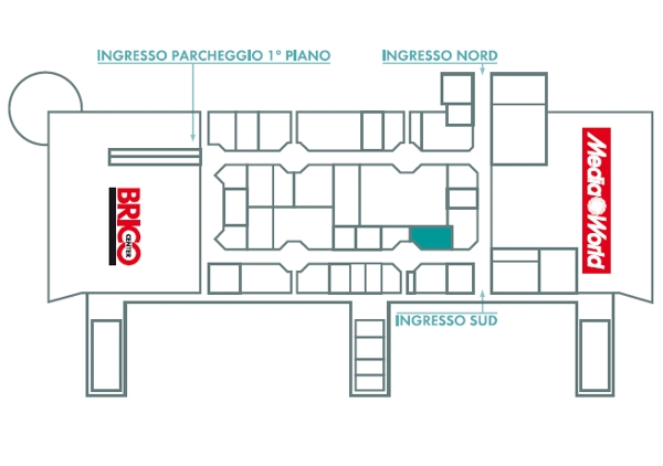 Centro Commerciale Euro Torri | KASANOVA | dove siamo dentro al centro