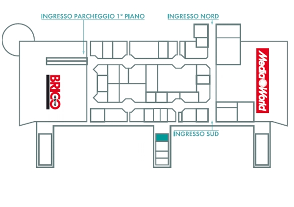 Centro Commerciale Euro Torri | LAVA & CUCE lavanderia | dove siamo dentro al centro